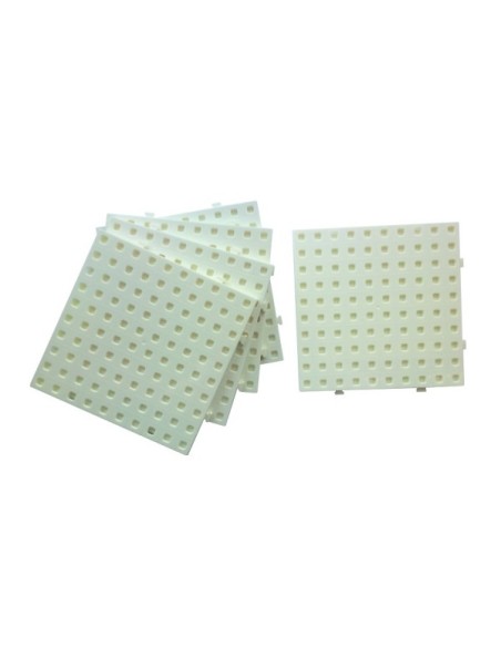 Base plastica blanca para multiencaje
