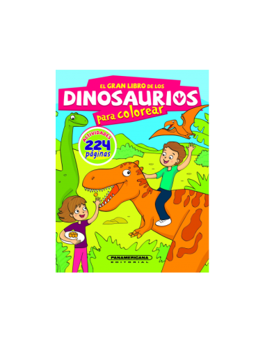 El gran libro de los dinosaurios para colorear