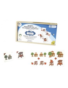 Lotería de percepción de relaciones espaciales  (caja madera)