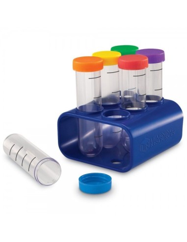 Tubos de ensayo jumbo con soporte