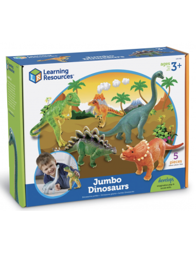 Dinosaurios jumbo set 5