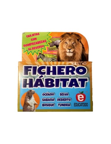 Fichero hábitat, animales y su ecosistema