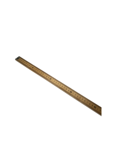 Regla de madera