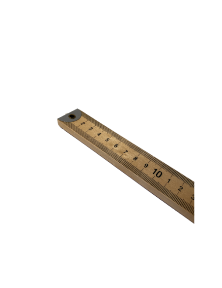 Regla de madera
