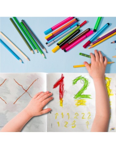 Magos y genios: Pack 3 años Maletín y láminas murales