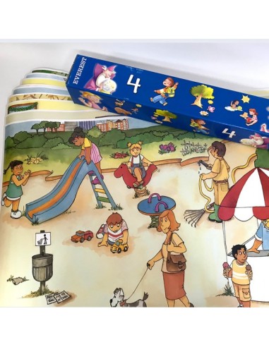 Magos y genios: Pack 4 años Maletín y láminas murales