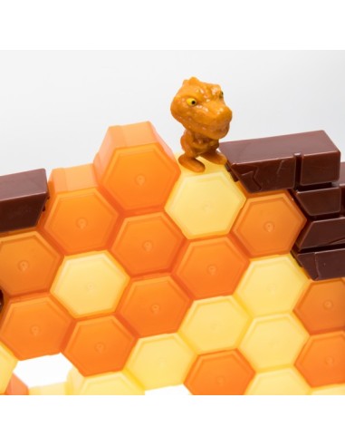 ROMPE EL MURO DE PIEDRA, DINO-GAME - 54 Piezas