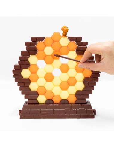 ROMPE EL MURO DE PIEDRA, DINO-GAME - 54 Piezas