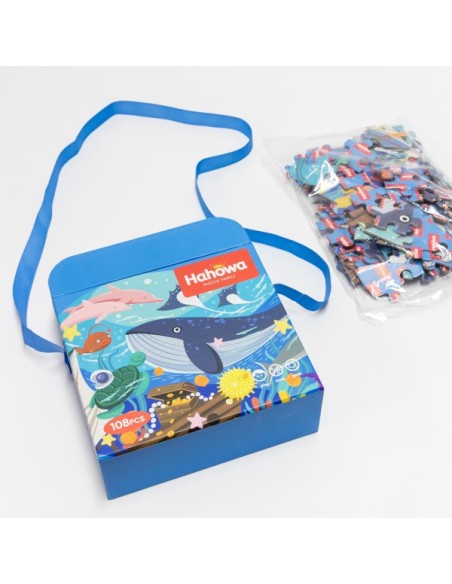 PUZZLE DESCUBRIENDO EL OCEANO - 108 Piezas