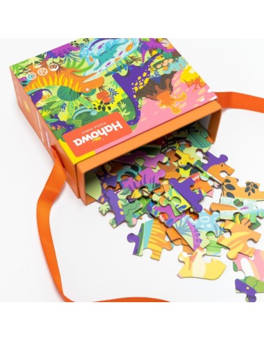 PUZZLE VALLE DE DINOSAURIOS - 105 Piezas