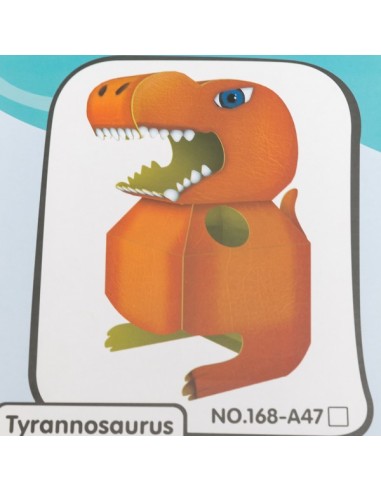 DISFRAZ DE DINOSAURIO PARA ENSAMBLAR