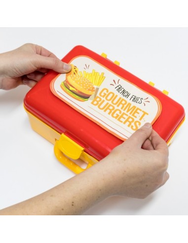 HAMBURGUESAS GOURMET - MALETIN DE JUEGO 3 EN 1