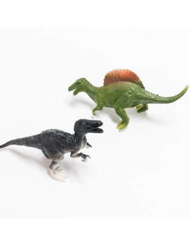 PISTA DE AUTOS CON DINOSAURIOS