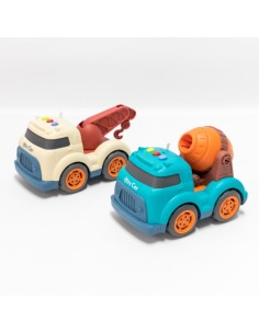CAMION GRÚA Y CONSTRUCCIÓN CON SONIDOS 2