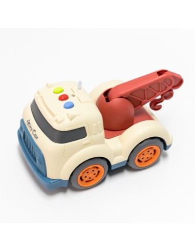 CAMION GRÚA Y CONSTRUCCIÓN CON SONIDOS