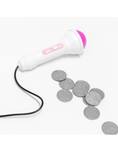 MINI KARAOKE INTERACTIVO ROSADO