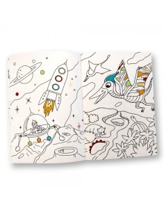 mundos fantasticos para colorear 2