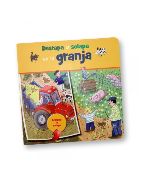 Destapa la solapa en la granja