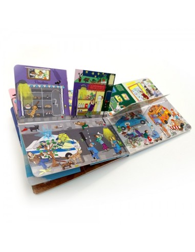 Destapa la solapa de día y de noche