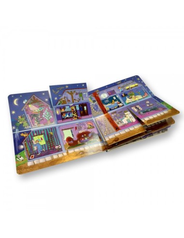 Destapa la solapa de día y de noche