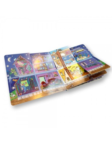 Destapa la solapa de día y de noche