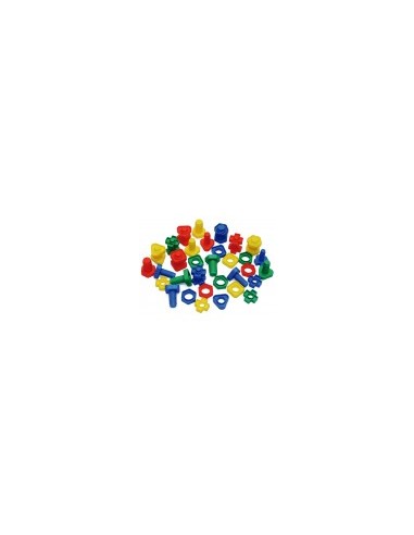Tornillos y Tuercas set 64 pzs.