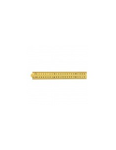 Regla métrica plegable 1 mt unitaria
