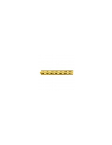 Regla métrica plegable 1 mt unitaria
