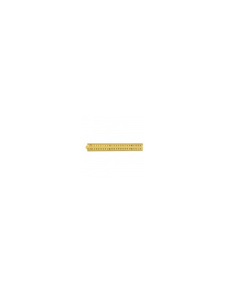Regla métrica plegable 1 mt unitaria