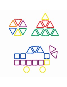 Cadena Figuras Geométricas 144 piezas 2