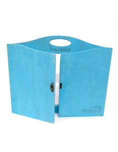 Set Kamishibai Madera Láminas Cuento Sueño Azul de Elicura Chihualaf 2