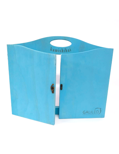 Set Kamishibai Madera Láminas Cuento Sueño Azul de Elicura Chihualaf