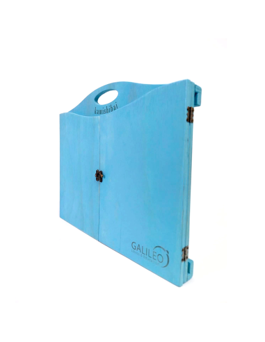 Set Kamishibai Madera Láminas Cuento Sueño Azul de Elicura Chihualaf