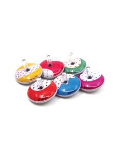 Pirinola Hojalata Mini Diseño Rainbow