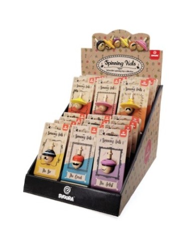 Pirinola Sombrero Señor de Madera