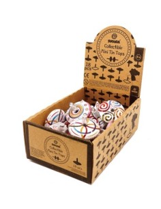 Pirinola Hojalata Mini Retro Diseño 2