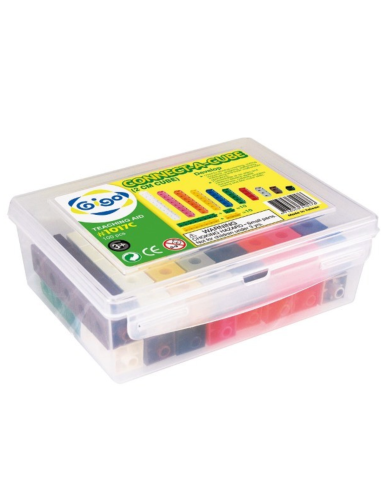 Cubos Multiencaje set 100 en caja plástica