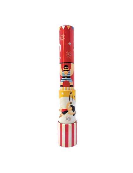 Caleidoscopio Telescópico Extensible Rojo