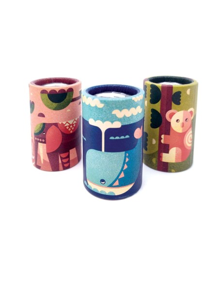 Mini Caleidoscopio Familias Elefantes