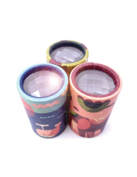 Mini Caleidoscopio Familias Elefantes