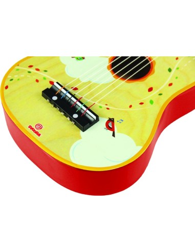 Guitarra de Madera - Diseño de Globo Aerostático