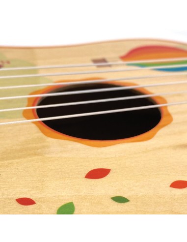 Guitarra de Madera - Diseño de Globo Aerostático