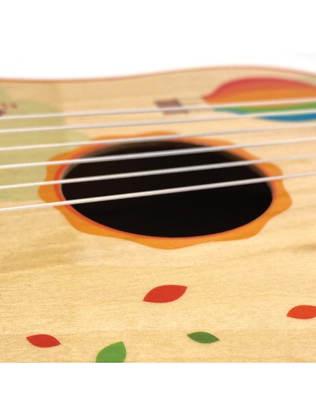 Guitarra de Madera - Diseño de Globo Aerostático