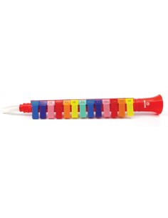 Clarinete Multicolor - 13 Teclas con las Notas + Partituras