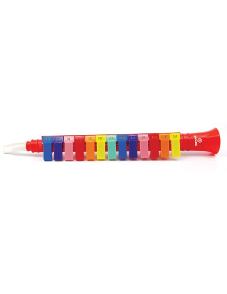 Clarinete Multicolor - 13 Teclas con las Notas + Partituras