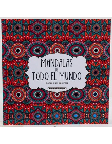 Mandalas de todo el mundo: Libro para colorear