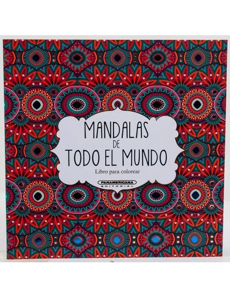 Mandalas de todo el mundo: Libro para colorear