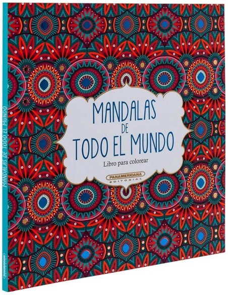 Mandalas de todo el mundo: Libro para colorear