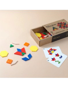 Bloques Poligonales: Busy Play 60 pcs 15 actividades 2