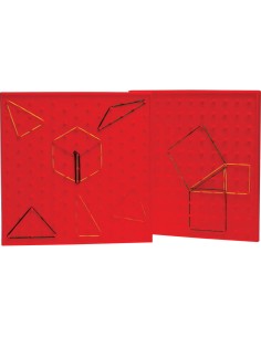 Geoplano Isometrico Dob.color 23x23 Unit